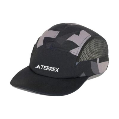 Unisex Adidas Terrex Climacool 5 Panel Graphic Cap Black / Carbon / White