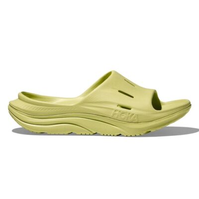 Unisex Hoka Ora Recovery Slide 3 Honeydew
