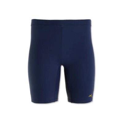 Mens Tracksmith 9-inch Lined Turnover Half Tights Navy