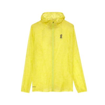 Mens On Running Waterproof Ultra Jacket Limelight