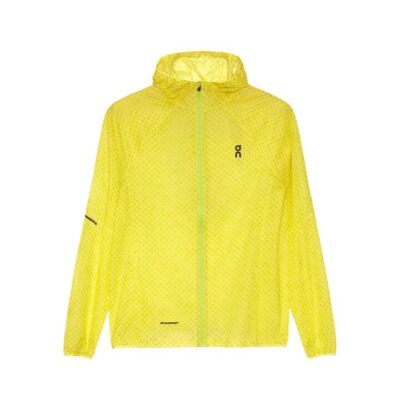 Womens On Running Waterproof Ultra Jacket Limelight / Lime / L