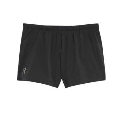 Womens On Running Race Shorts Black