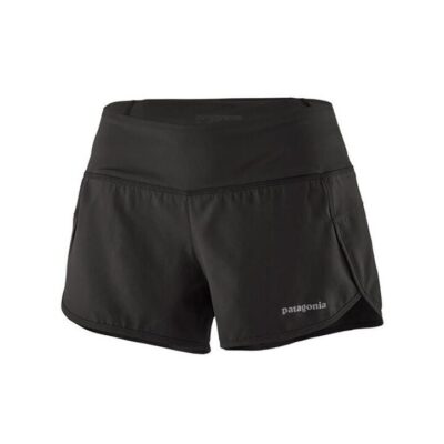 Womens Patagonia Strider Shorts - 3.5 Inch Black