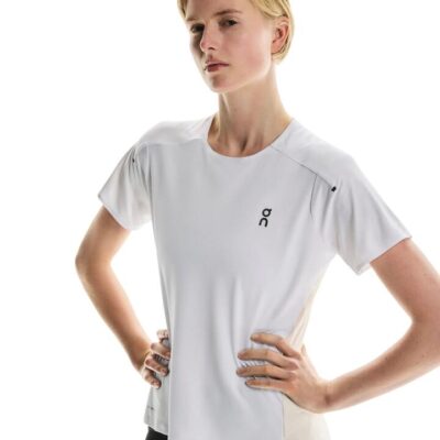 Womens On Running Performance-t (2025) White / Silver / M