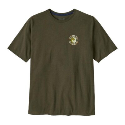 Mens Patagonia Unity Fitz Responsibili-tee Basin Green / L