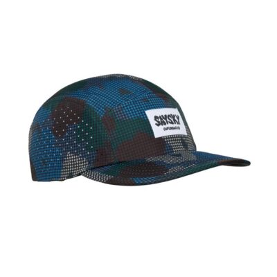 Unisex Saysky Combat Cap Prints Blue Flower Camo / Os