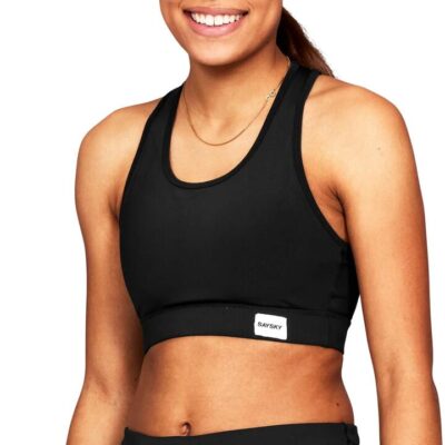 Womens Saysky Clean Combat Sports Bra Black