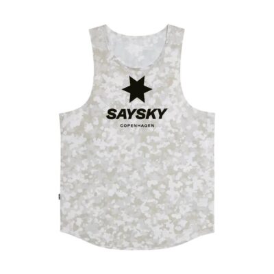 Mens Saysky Camo Combat Singlet Sand Camo / S