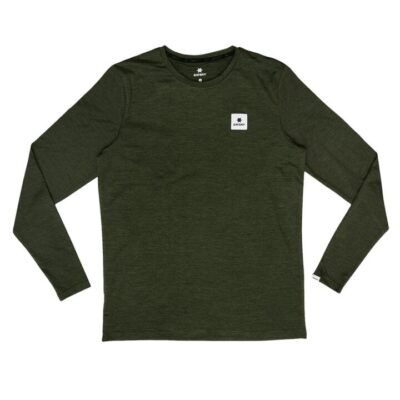 Unisex Saysky Statement Pace Long Sleeve Green