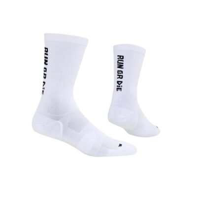 Unisex Saysky Combat High Socks White Prints