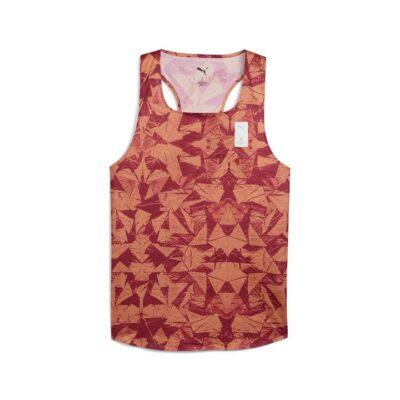 Mens Puma x Saysky Singlet Aop Team Regal Red