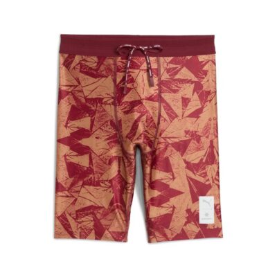 Mens Puma x Saysky Short Tights Aop Team Regal Red / Aop / S