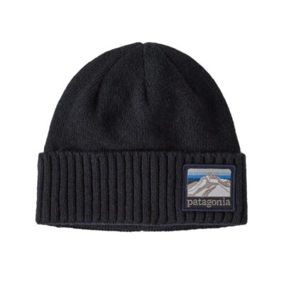 Unisex Patagonia Brodeo Beanie Line Logo Ridge Classic Navy