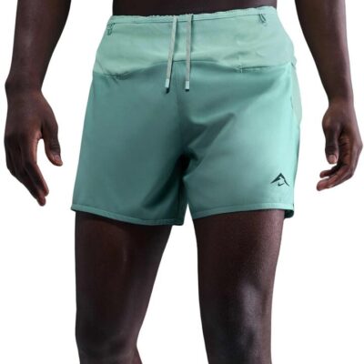 Mens Nike Trail Dri-fit Adv Second Sunrise 5-inch Brief-lined Running Shorts Cannon / Mint Foam / College Grey / Black / Xl