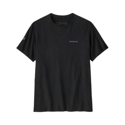 Mens Patagonia Fitz Roy Icon Responsibili-tee Black / Xs